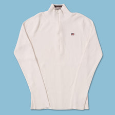 Vintage Women's Polo Jeans Q-Zip Sweater Small 