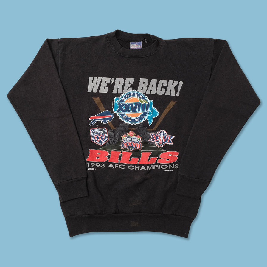 1993 Buffalo Bills Super Bowl Sweater Medium 