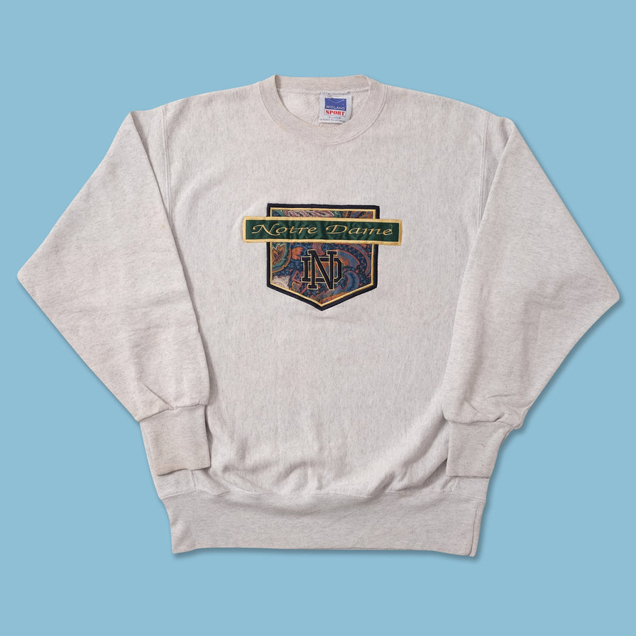Vintage Notre Dame Sweater Large 