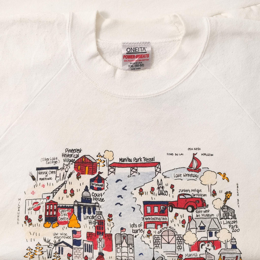 Vintage Manitowoc Sweater XLarge 