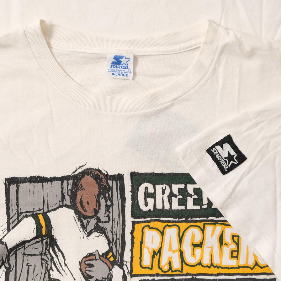 1997 Starter Green Bay Packers T-Shirt XLarge 