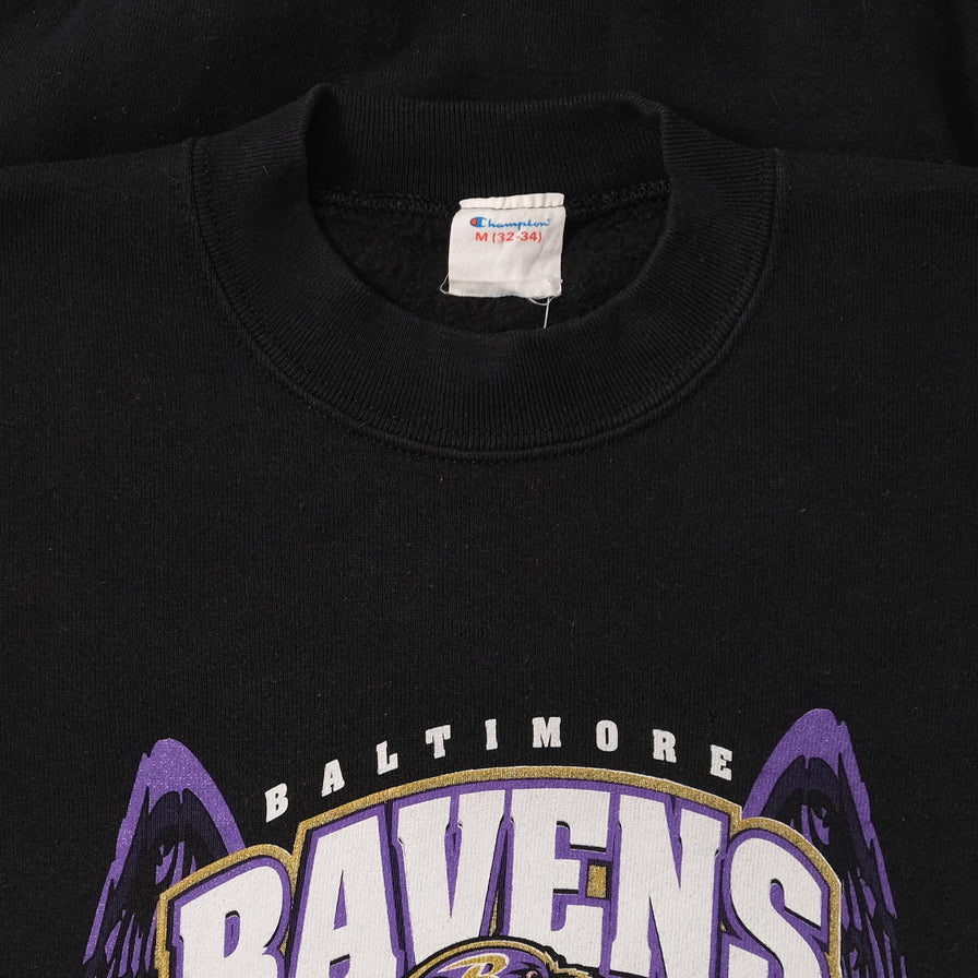 Vintage Champion Baltimore Ravens Sweater Medium 