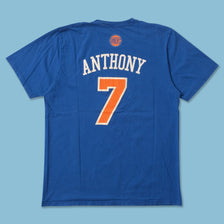 Vintage adidas New York Knicks Anthony T-Shirt Large 