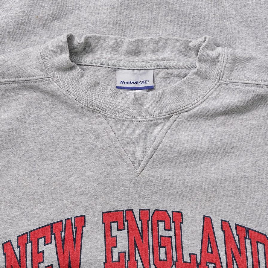 Vintage Reebok New England Patriots Sweater Large 
