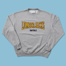 Champion NAU Lumberjacks Sweater Large 