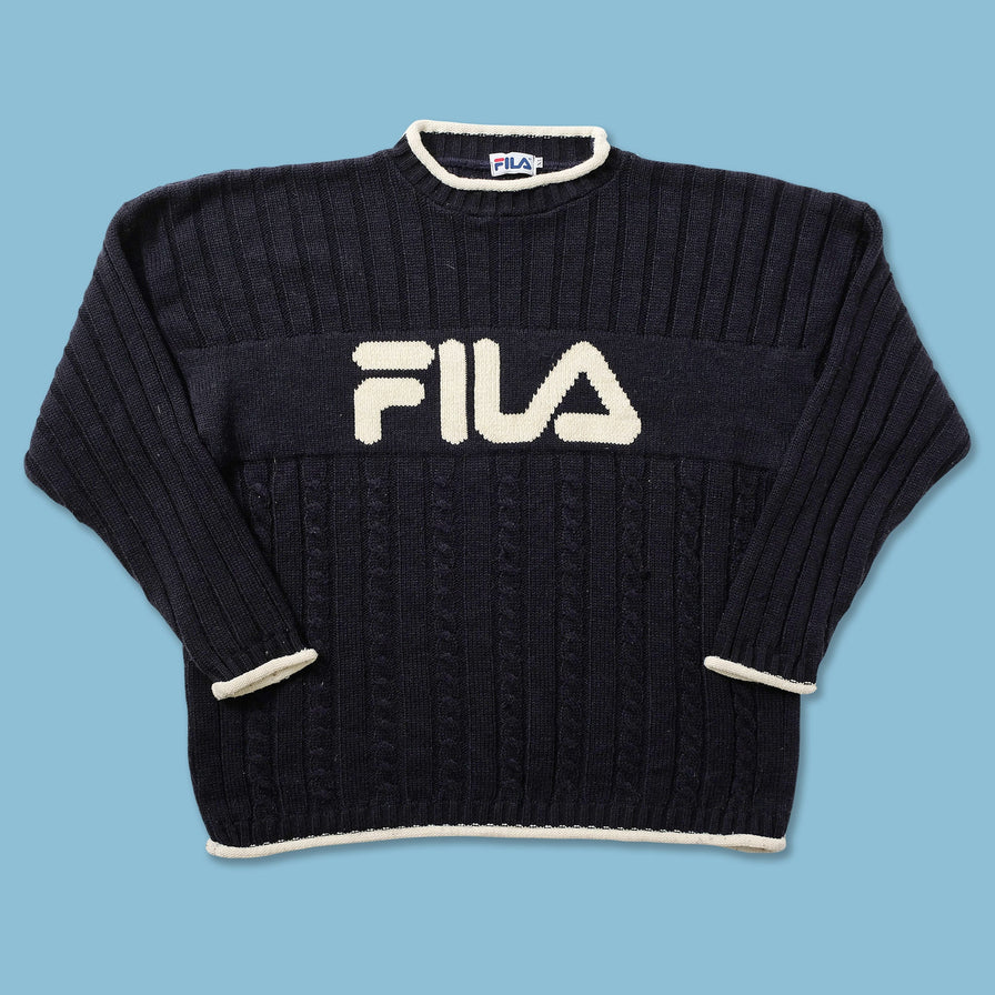 Vintage Fila Knit Sweater XXL 