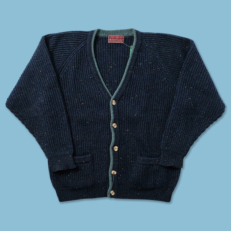 Vintage Marlboro Knit Cardigan Medium 
