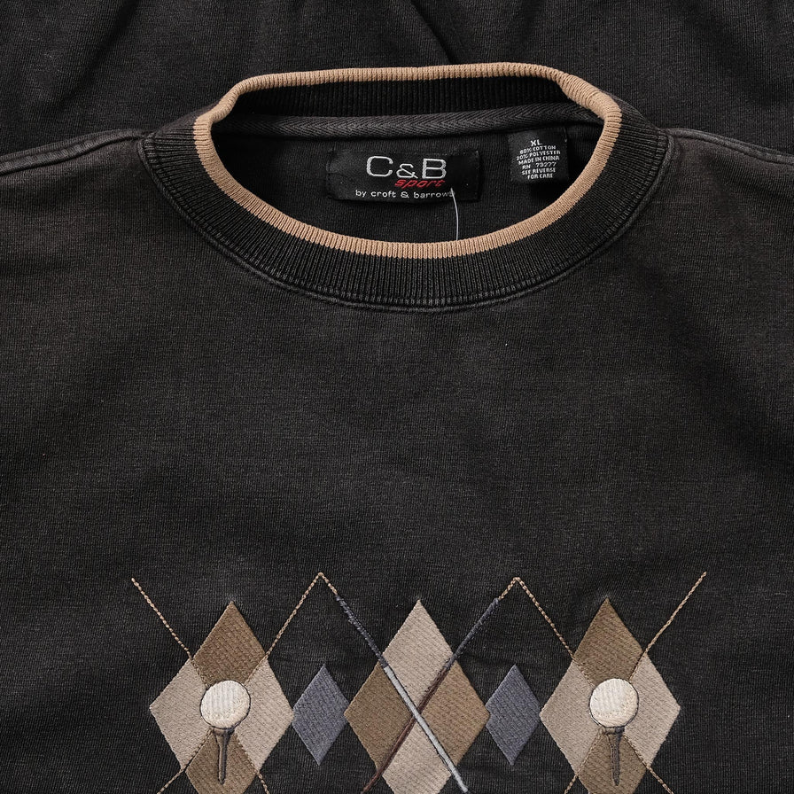 Vintage Golf Sweater XLarge 