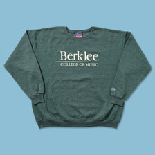 Vintage Berklee College of Music Sweater XLarge 