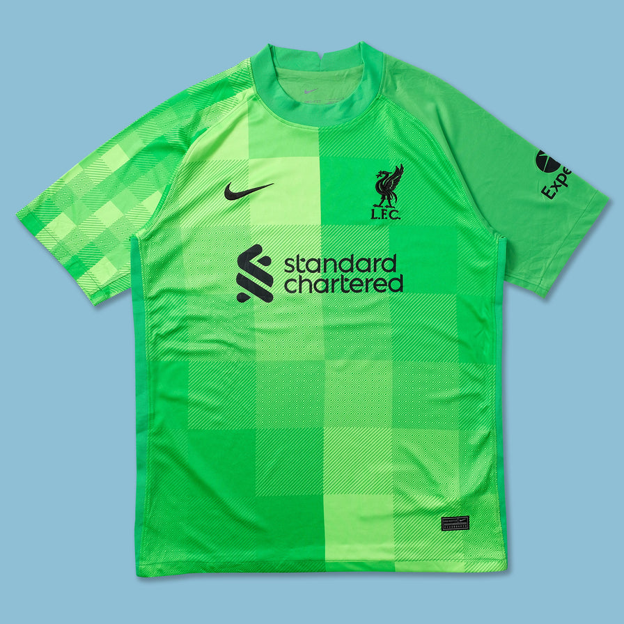 2021 Nike Liverpool GK Jersey Medium - Double Double Vintage