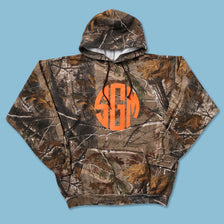 Real Tree Camo Hoody Large - Double Double Vintage