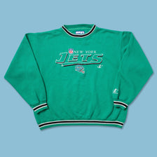 Vintage New York Jets Sweater XLarge - Double Double Vintage