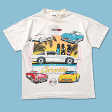 Women's 1991 Corvette T-Shirt Small - Double Double Vintage