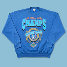 1992 Toronto Blue Jays Sweater Large - Double Double Vintage