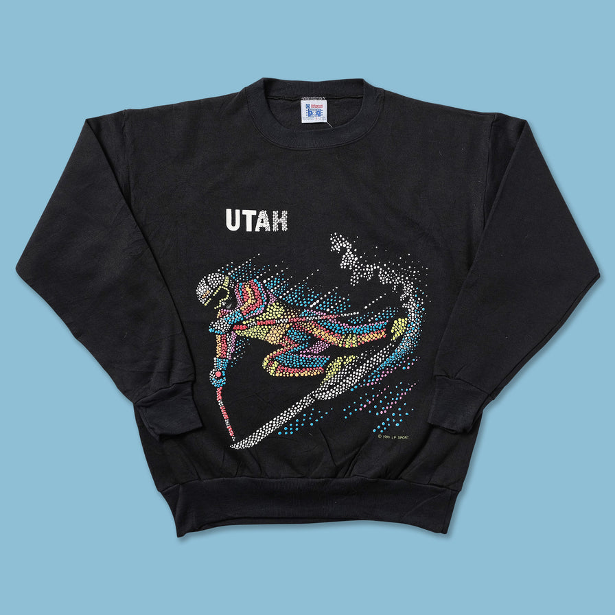1990 Utah Sweater Medium - Double Double Vintage