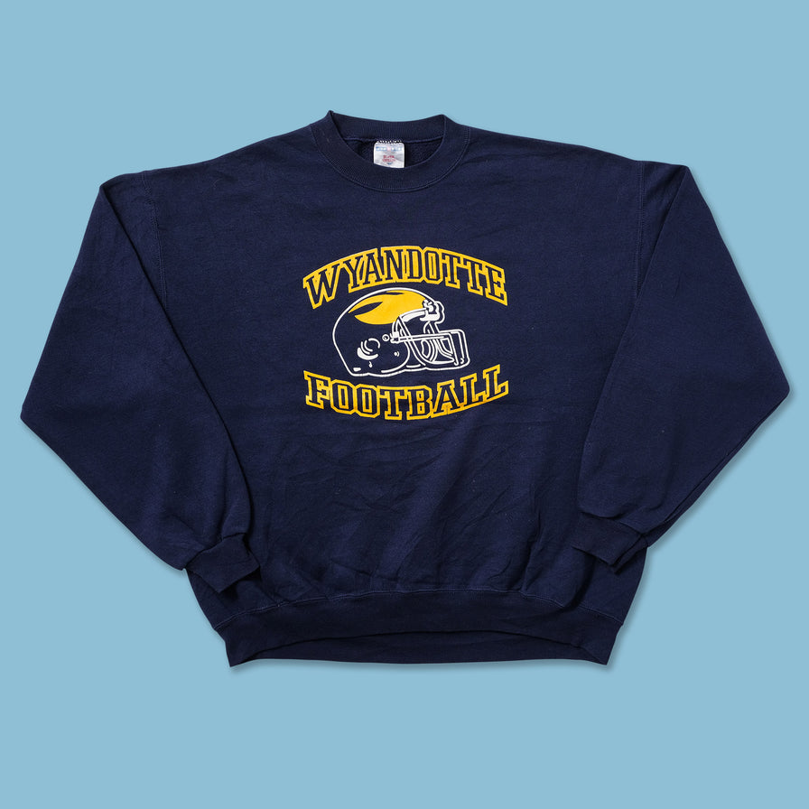 Vintage Wyandotte Football Sweater XLarge - Double Double Vintage