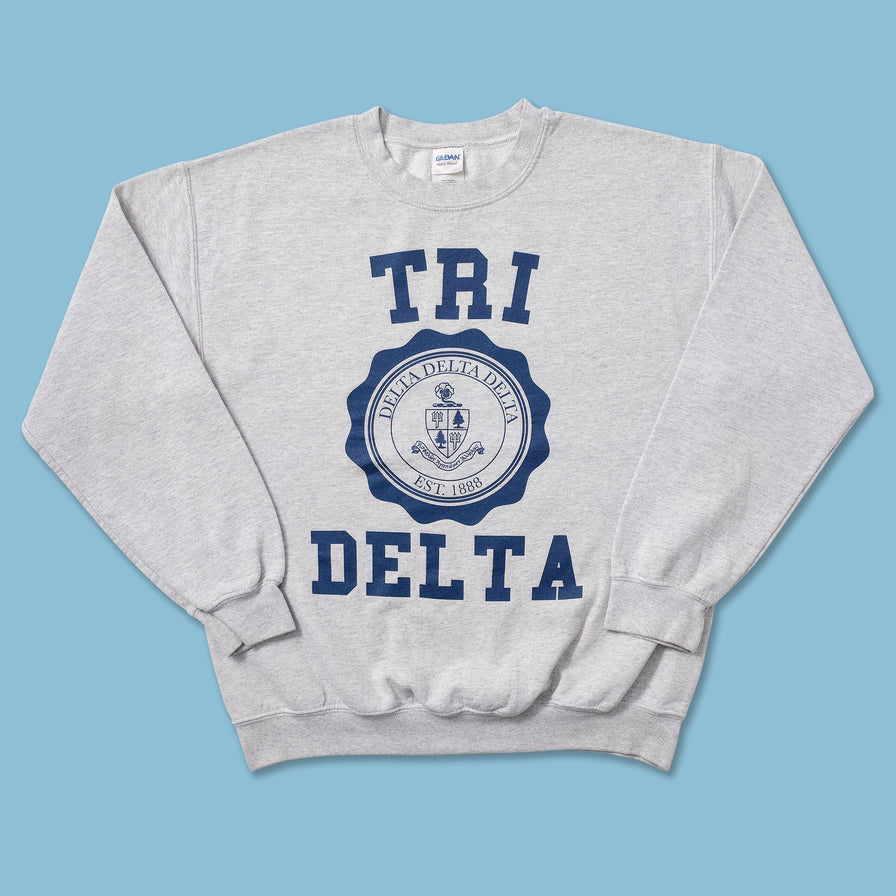 Tri Delta Sweater Small - Double Double Vintage