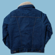 Vintage Wrangler Denim Sherpa Jacket Medium - Double Double Vintage