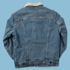 Vintage Levis Denim Sherpa Jacket Small - Double Double Vintage