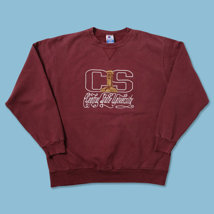Vintage Champion Central State University Sweater Large - Double Double Vintage