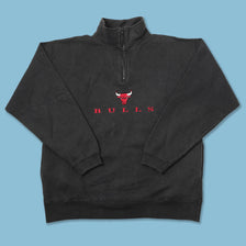 Vintage Chicago Bulls Q-Zip Sweater XLarge 