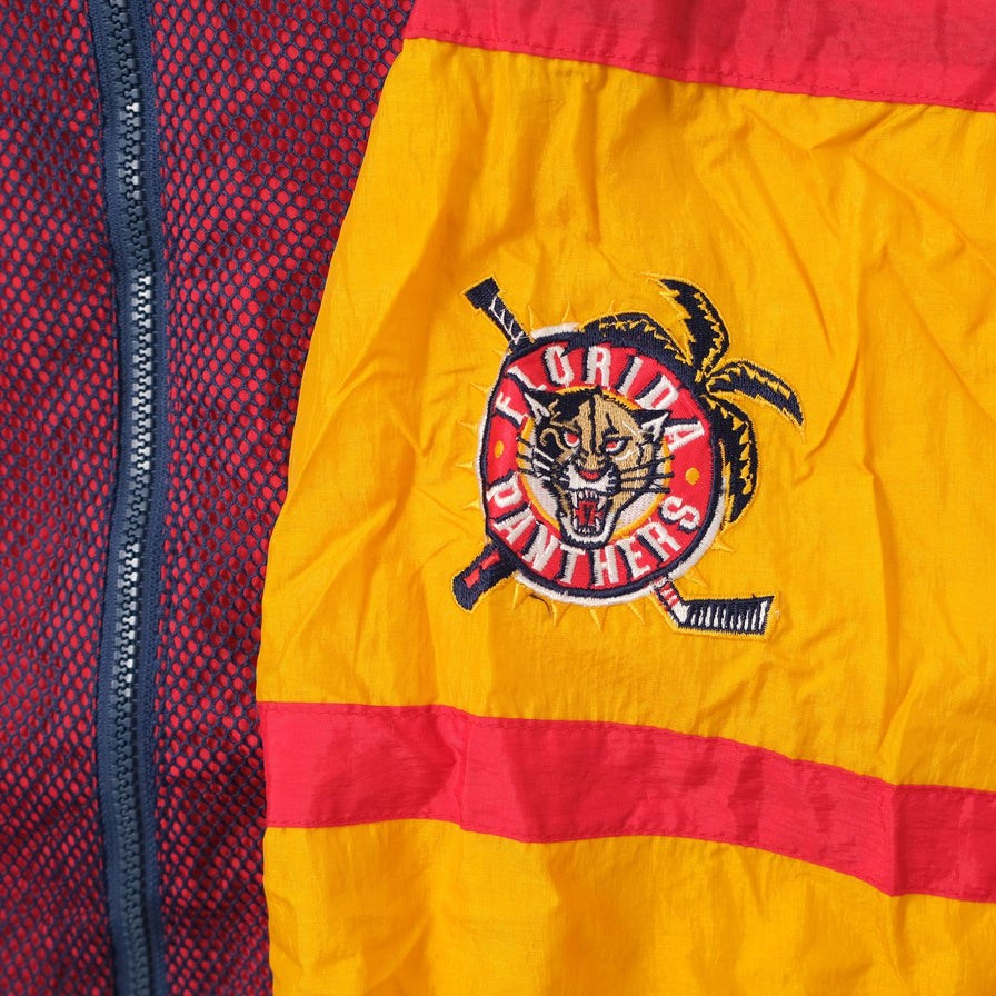 Vintage Florida Panthers Track Jacket Large 