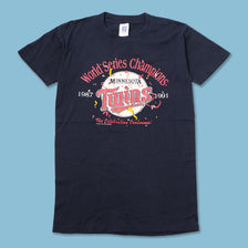 Vintage 1991 Minnesota Twins T-Shirt Medium 