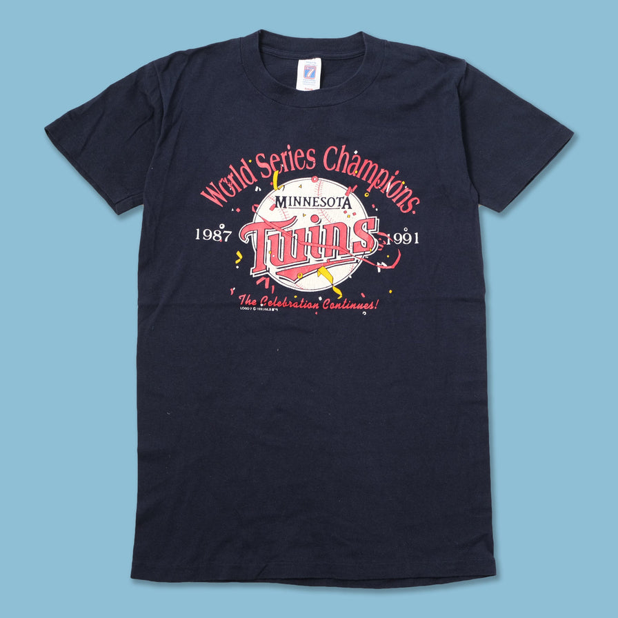 Vintage 1991 Minnesota Twins T-Shirt Medium 
