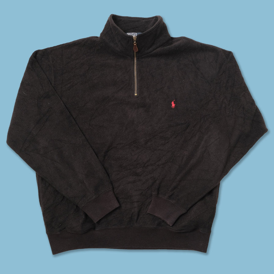 Vintage Polo Ralph Lauren Q-Zip Fleece Medium 