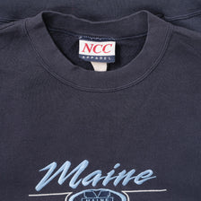 Vintage Maine Black Bears Sweater Large 