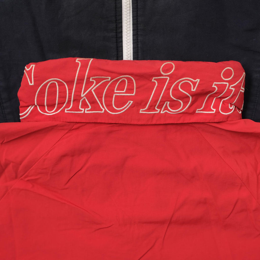 Vintage Coca Cola Rain Jacket Large 