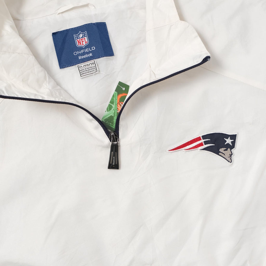 Vintage Reebok New England Patriots Windbreaker XLarge 