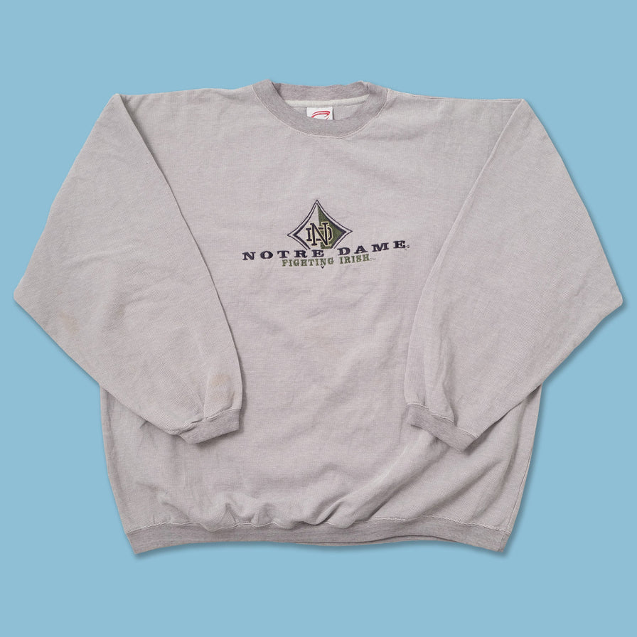 Vintage Notre Dame Sweater Large 