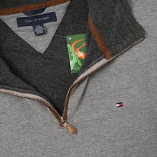 Vintage Tommy Hilfiger Q-Zip Sweater Large 