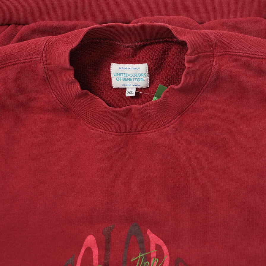 Vintage Benetton Sweater XLarge 