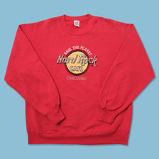 Vintage Hard Rock Cafe Chicago Sweater Medium 