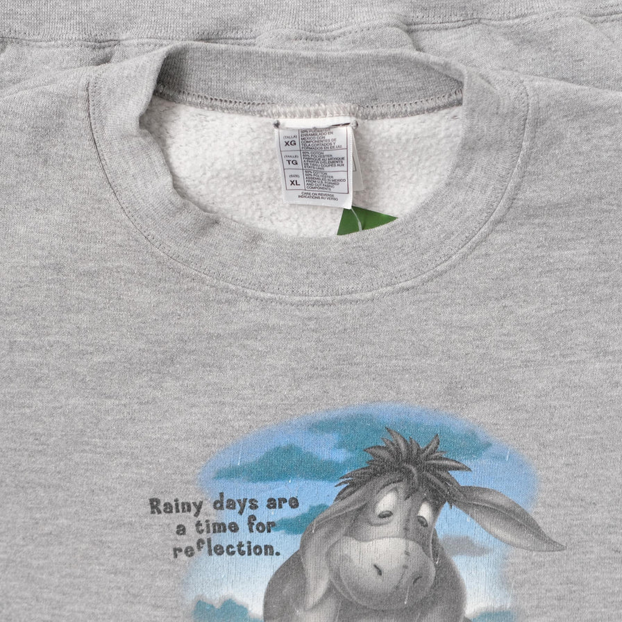 Vintage Eeyore Sweater XLarge 