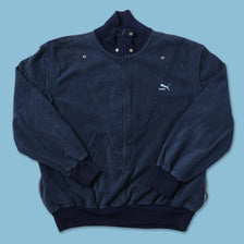 Vintage Puma Terry Track Jacket Medium 
