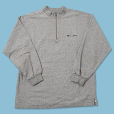 Vintage Champion Q-Zip Sweater Large 