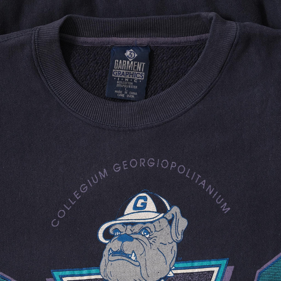 Vintage Georgetown Hoyas Sweater Medium 