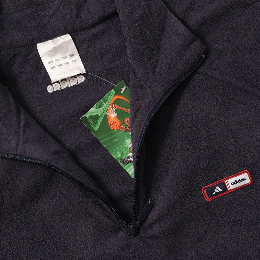 Vintage adidas Q-Zip Fleece Large 