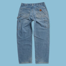 Vintage Carhartt Denim Work Pants 34x32 