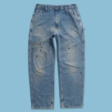 Vintage Carhartt Denim Work Pants 34x32 