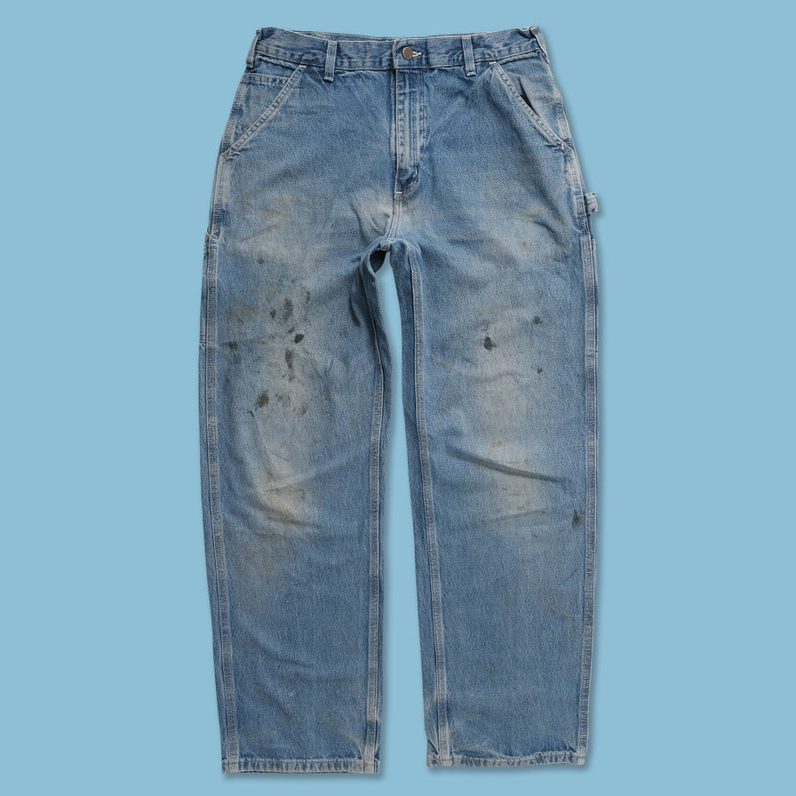 Vintage Carhartt Denim Work Pants 34x32 