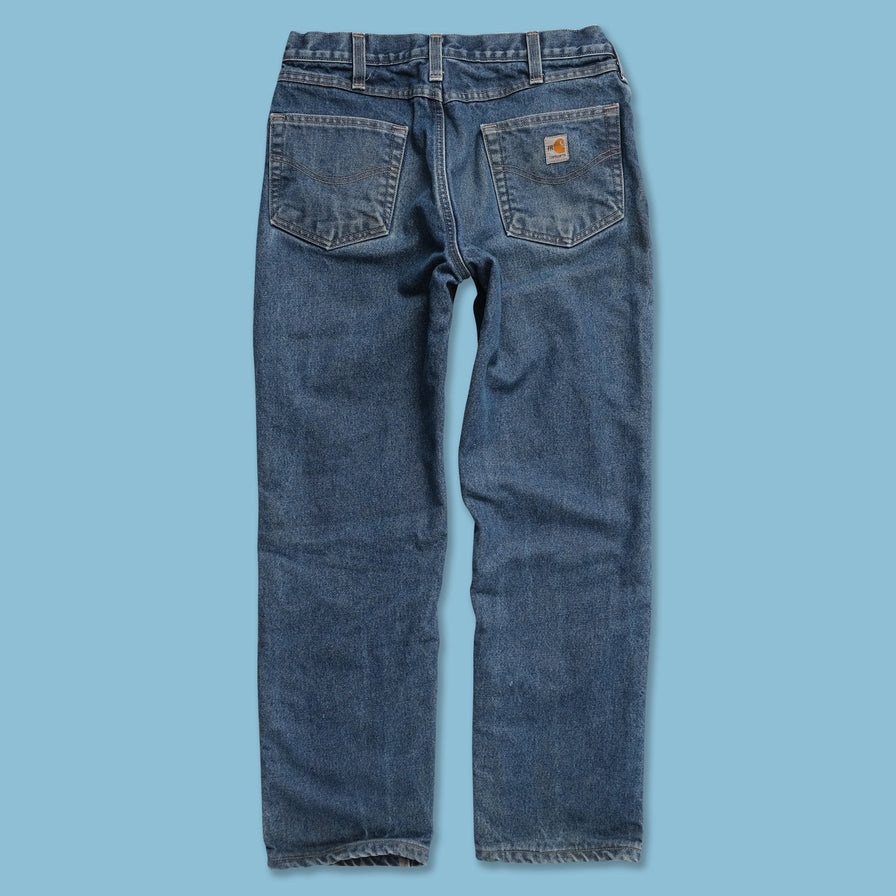 Vintage Carhartt Lined Denim Pants 34x32 