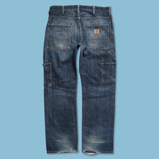 Vintage Carhartt Denim Work Pants 34x32 