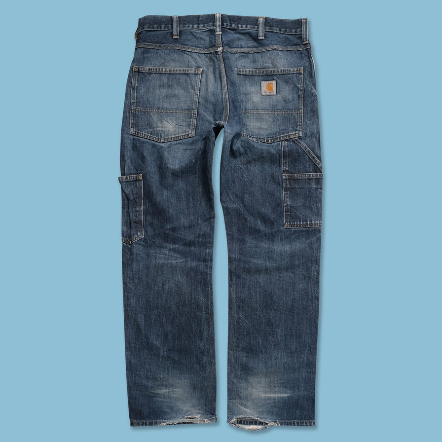 Vintage Carhartt Denim Work Pants 34x32 
