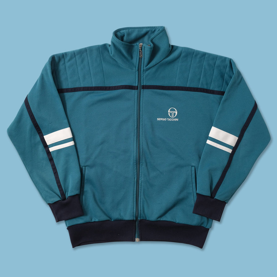 Vintage Sergio Tacchini Track Jacket Medium 