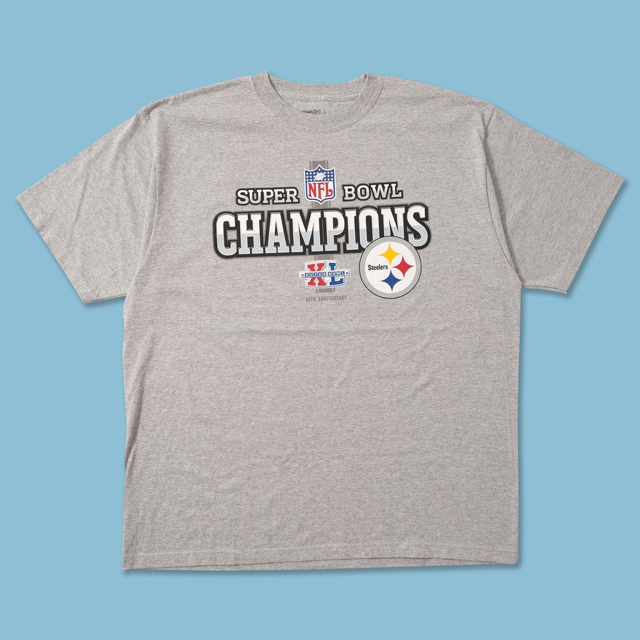 2006 Reebok Super Bowl Steelers T-Shirt XXL 