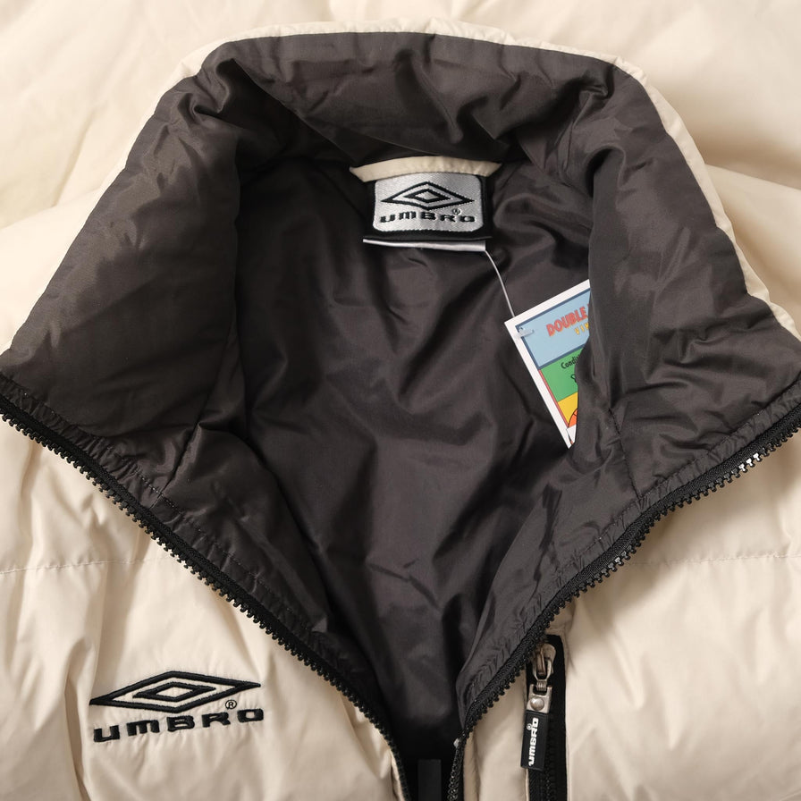 Vintage Umbro Puffer Vest Small 
